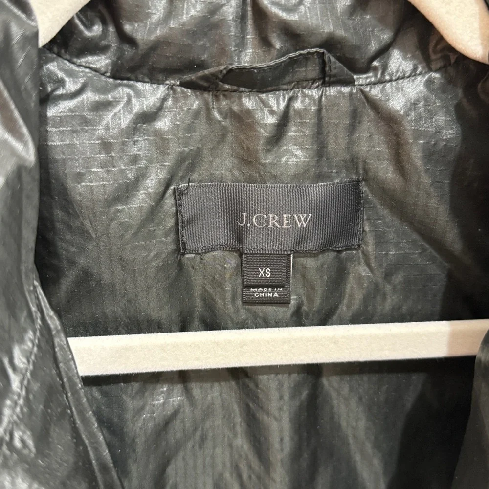 J. Crew Puffer Vest Black XS